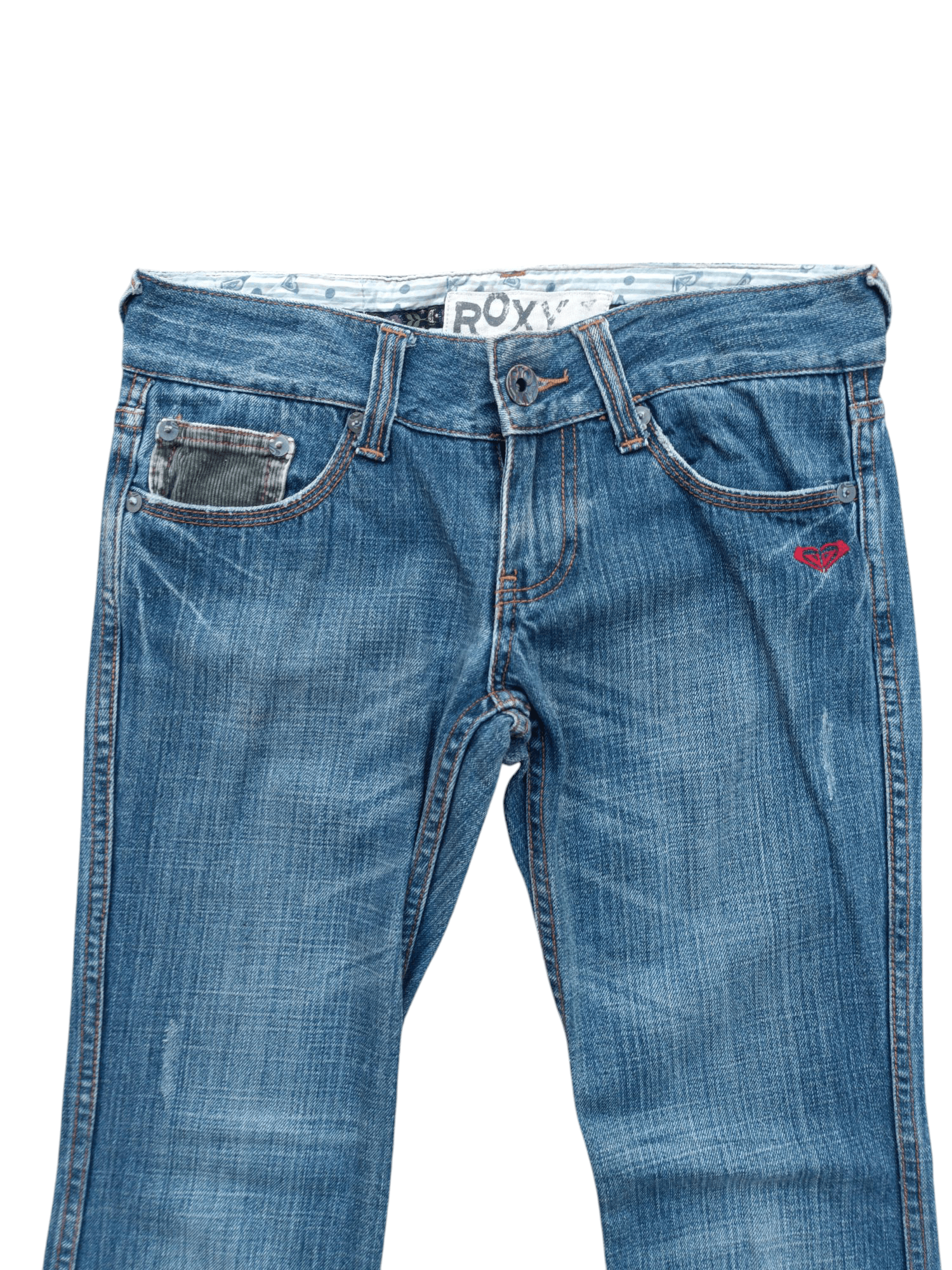 Quiksilver × Vintage FYE 90’s🔥ROXY Ultra Wide Leg Flare Vintage Distressed Denim Size 30" / US 8 / IT 44 - 11 Thumbnail
