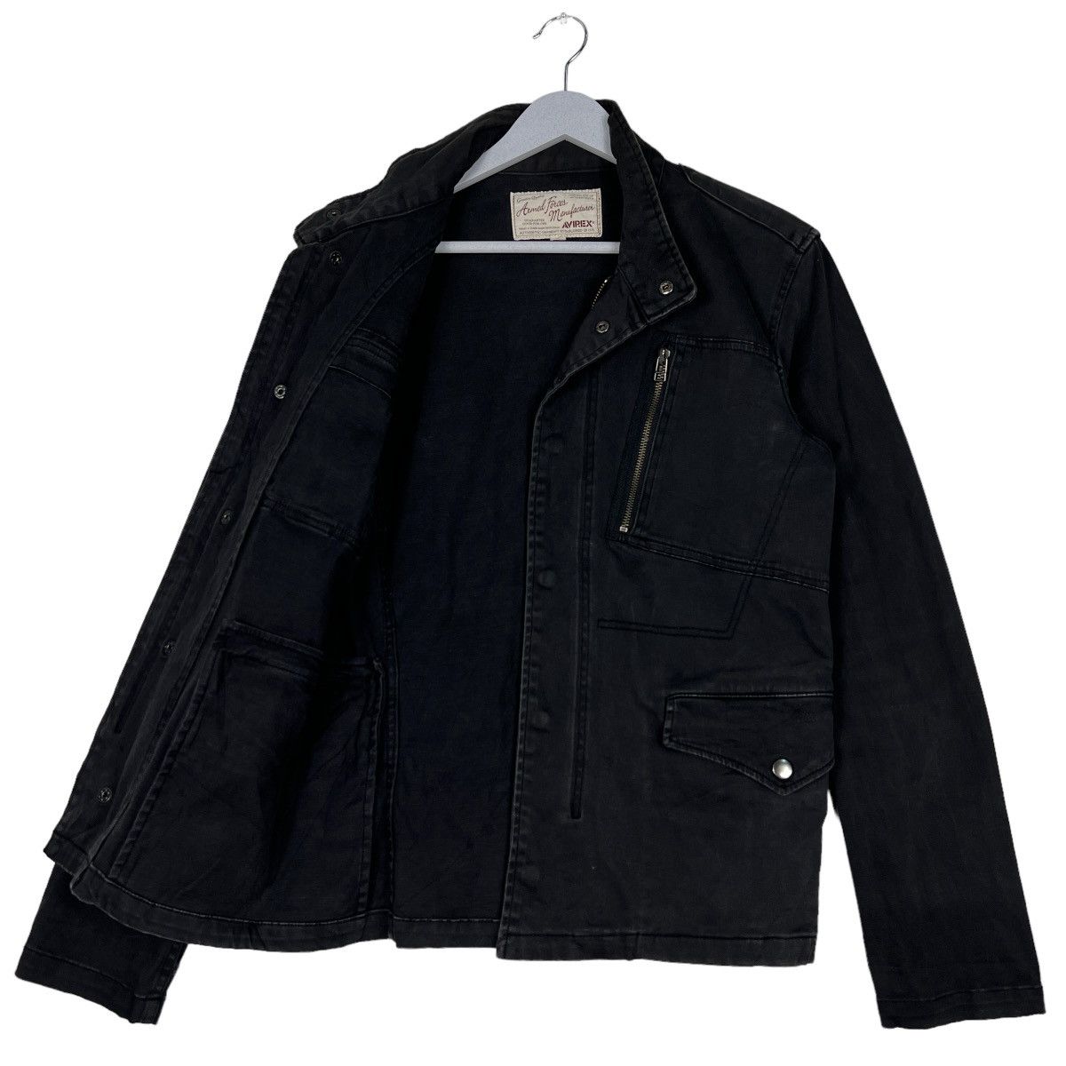 Avirex 🔥 VINTAGE AVIREX MULTI POCKET CARGO ARMED FORCE MANUFACTURE Size US M / EU 48-50 / 2 - 9 Thumbnail