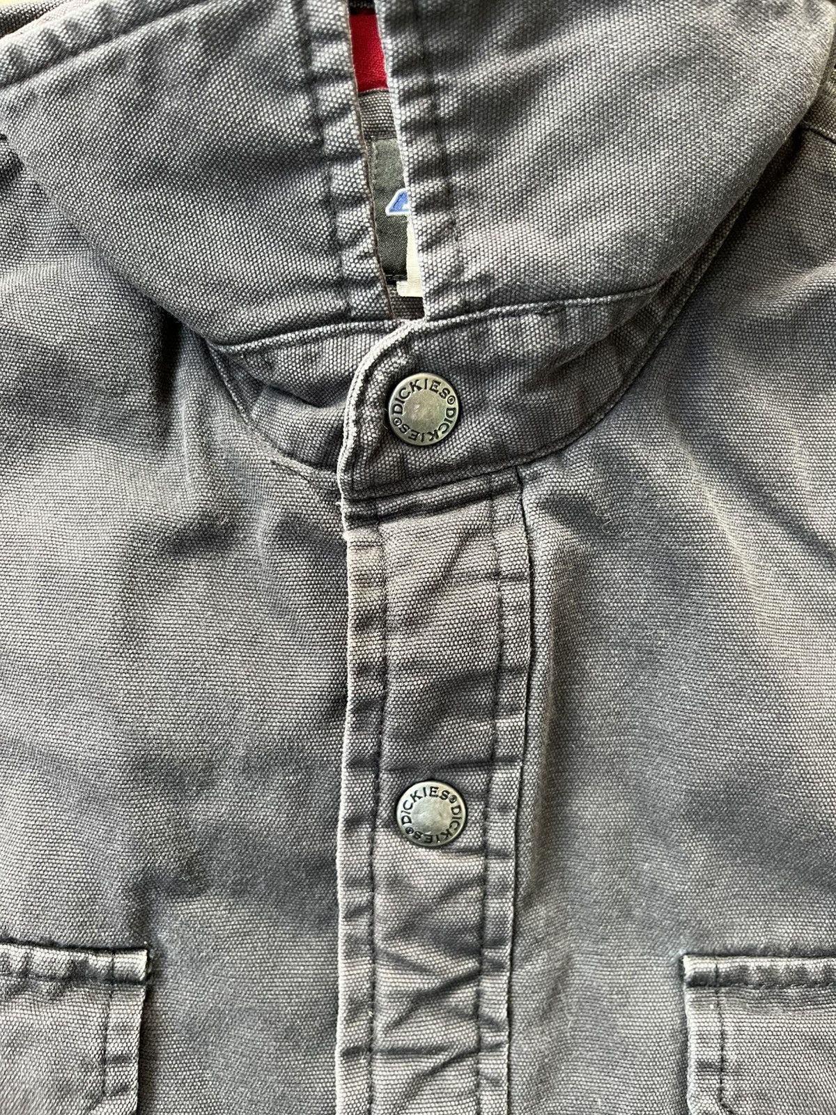 Dickies × Vintage Vintage Dickies Flannel Lined Work Jacket Size US XL / EU 56 / 4 - 4 Thumbnail