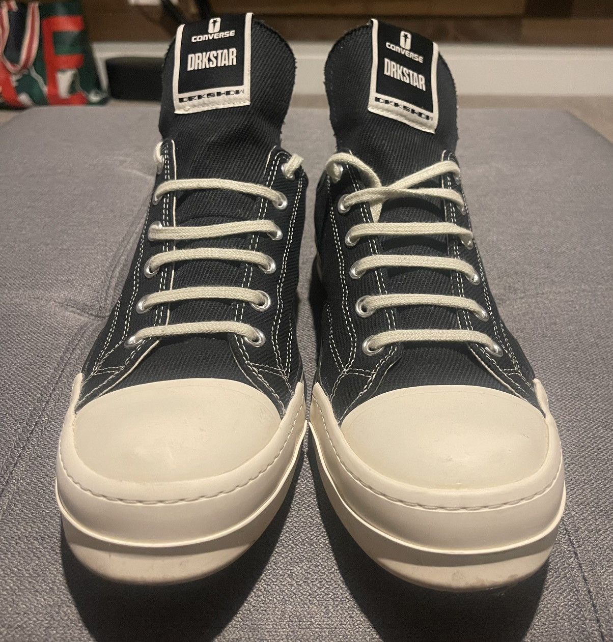 Rick Owens Converse Converse X Rick Owens DRKSHDW DRKSTAR Black