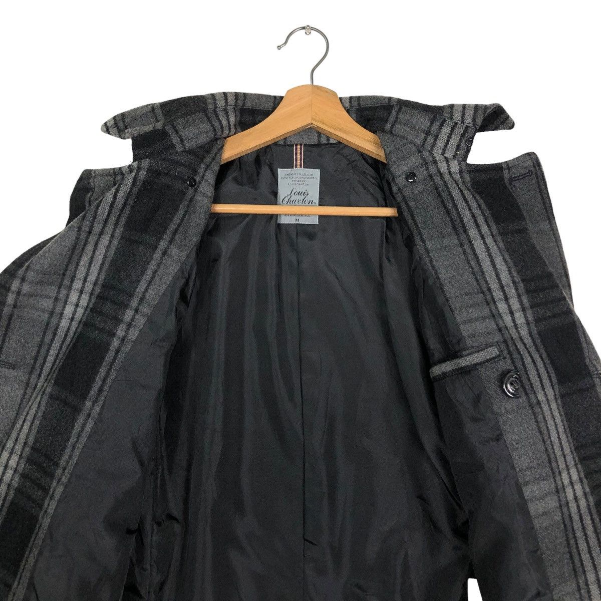 Japanese Brand 🔥BIKER WOOL JACKET DOUBLE COLLAR LOUIS CHAVLON ISSEY MIYAKE Size US M / EU 48-50 / 2 - 14 Thumbnail