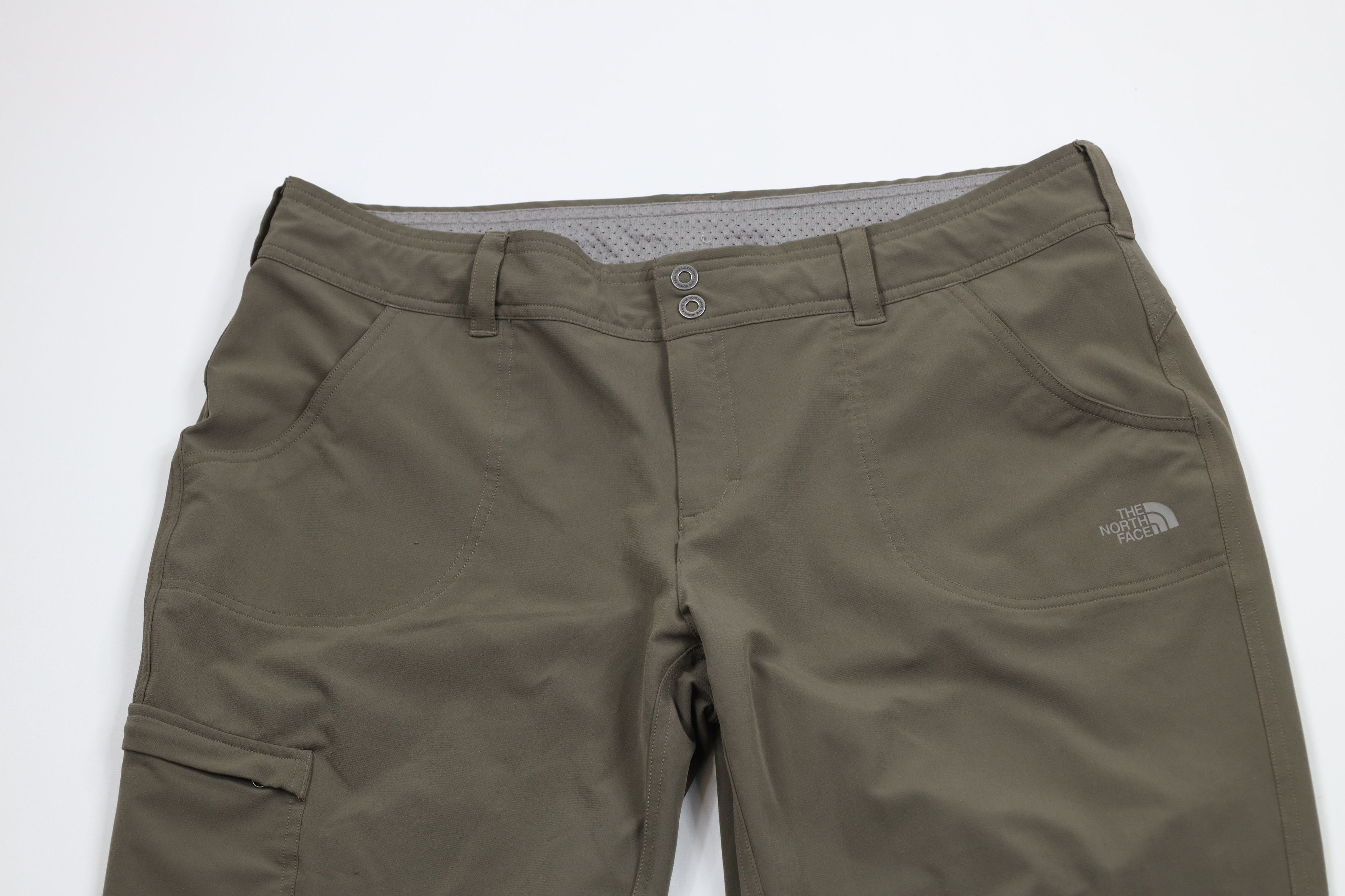 The North Face × Vintage The North Face Stretch Almatta Hiking Cargo Pants Green Size 38" / US 16 / IT 52 - 2 Thumbnail
