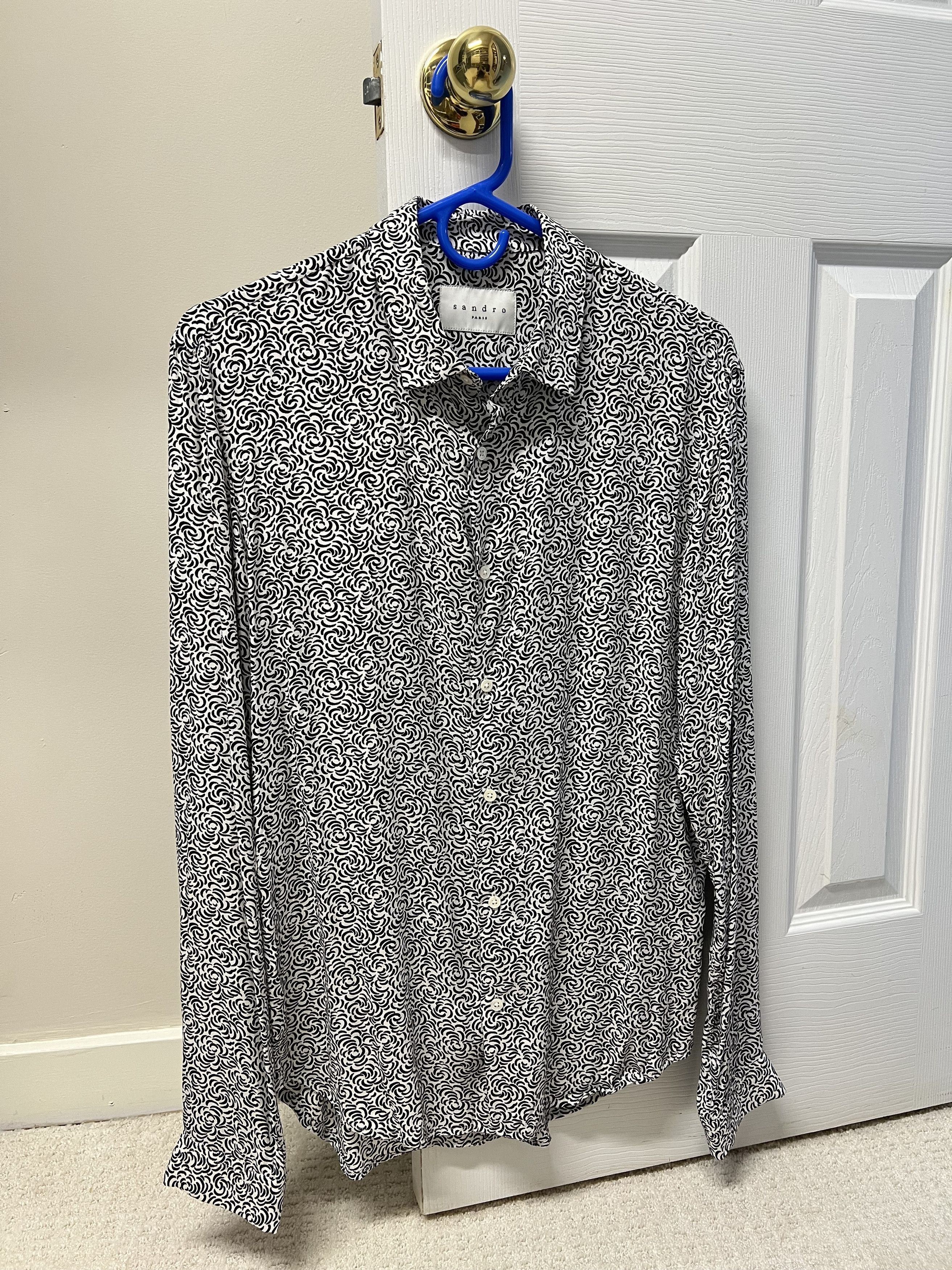 Sandro Sandro Rosebud Shirt Size US M / EU 48-50 / 2 - 1 Thumbnail