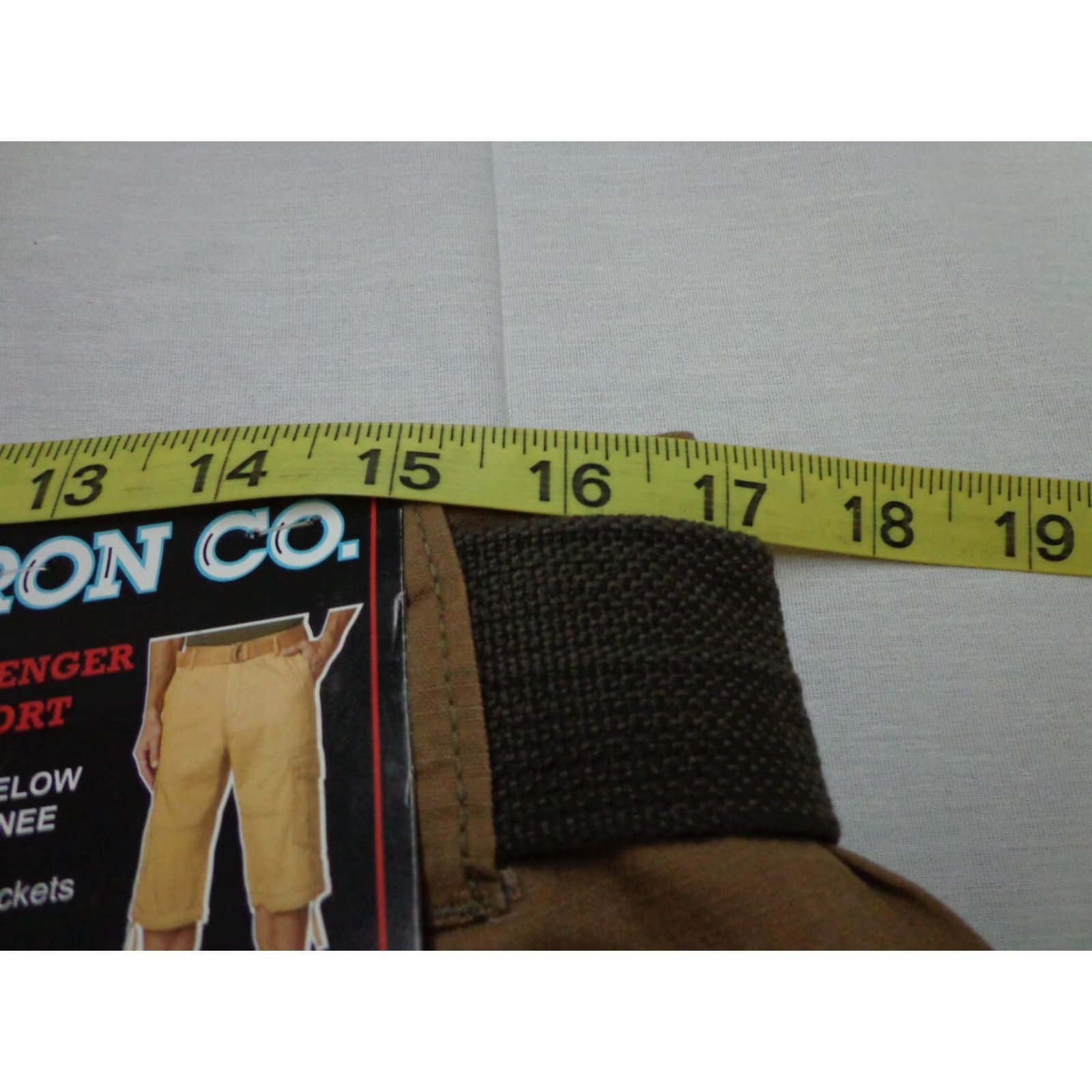 Vintage VINTAGE Iron Co. Cargo Shorts Mens 34 Brown Belted Below Knee Tobacco IRON CO. 'Messenger' Cargo Belted Below Knee Shorts Vintage Tobacco Size 34 NEW Size US 34 / EU 50 - 6 Thumbnail