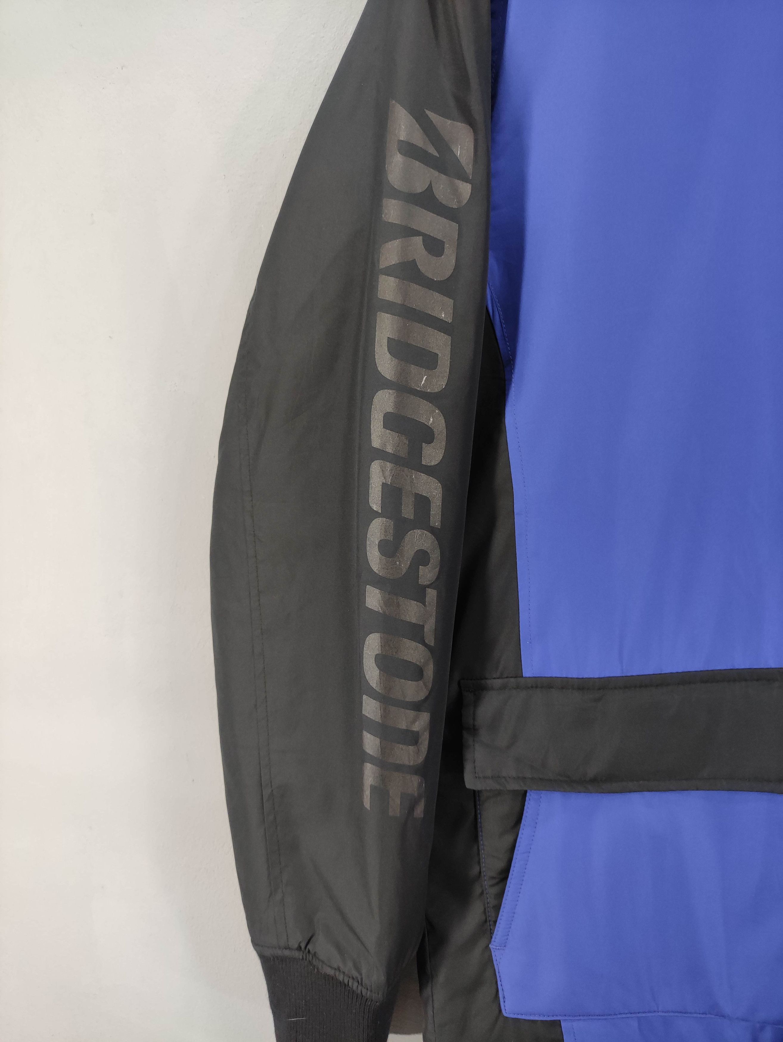 Japanese Brand Vintage Bridgestone Embroidered Logo Jacket Zipper Size US L / EU 52-54 / 3 - 3 Thumbnail