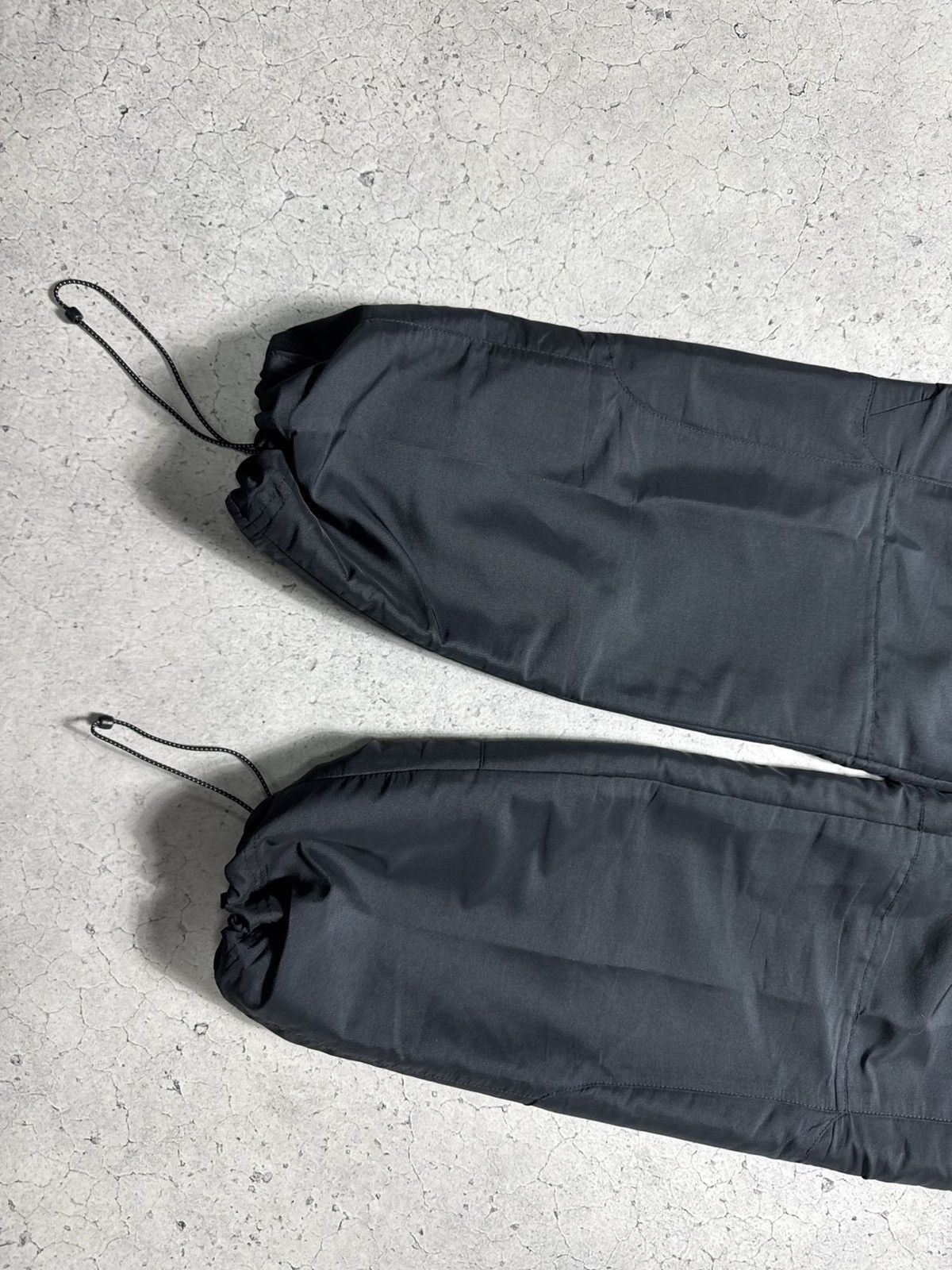 Nike Nike Vintage Nylon Baggy Track Pants Black Swoosh Drill Size US 30 / EU 46 - 2 Thumbnail