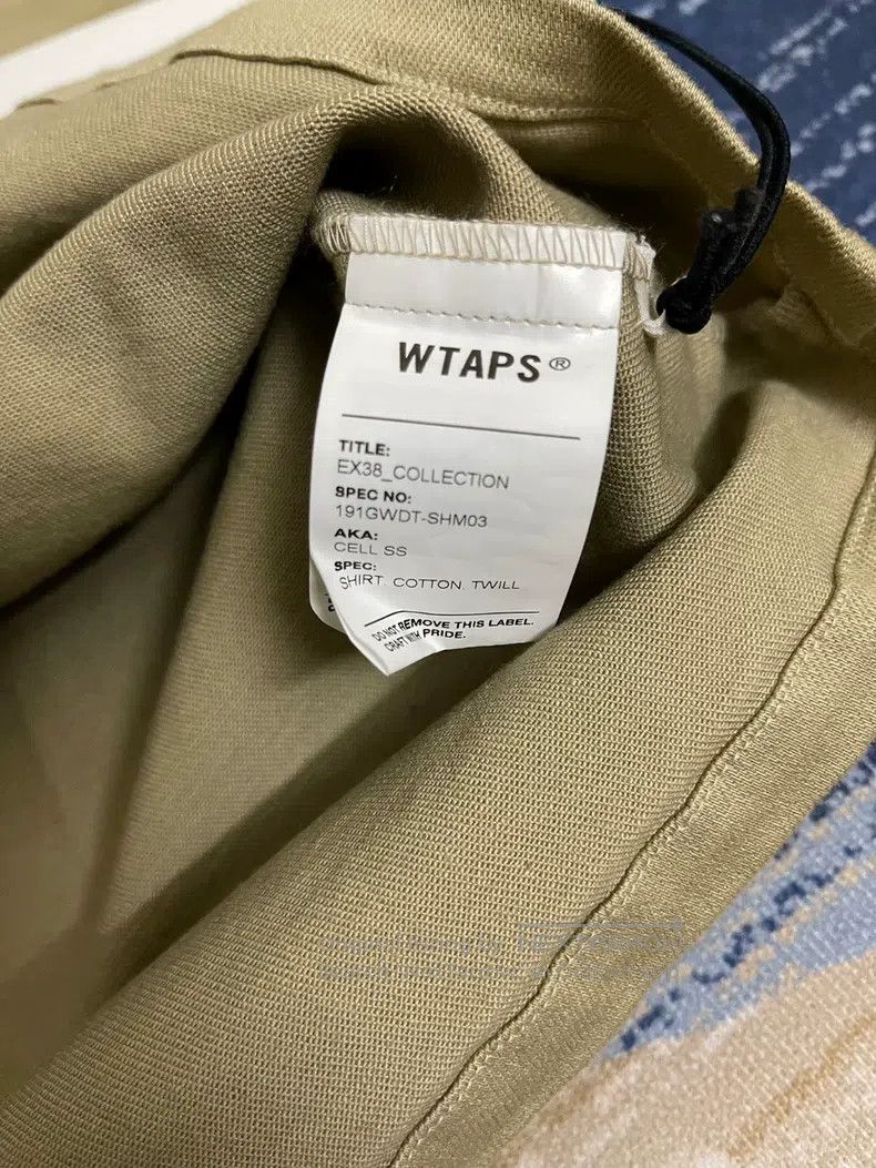 Wtaps Wtaps Kaki zipper T-shirt Size US M / EU 48-50 / 2 - 8 Thumbnail