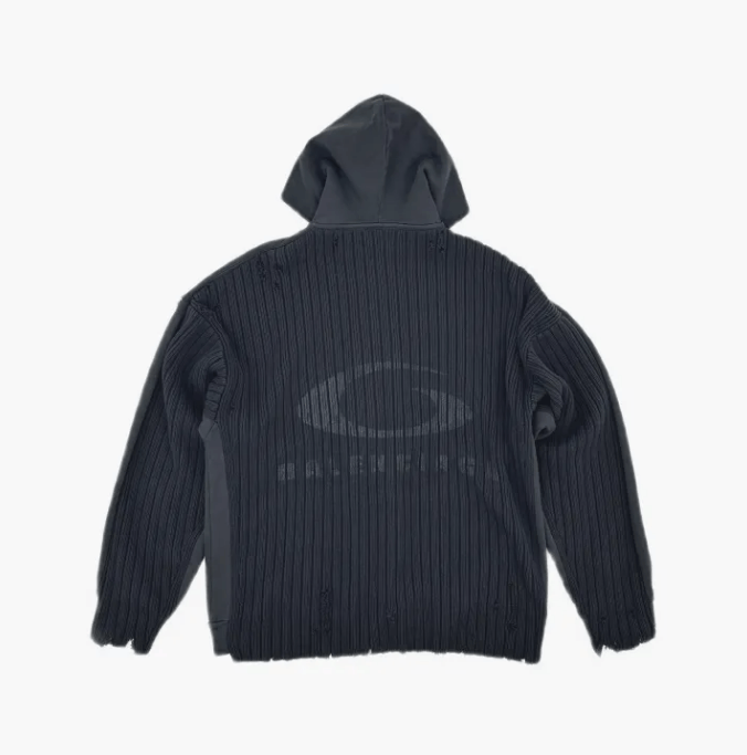 Balenciaga Balenciaga Long-Sleeve Full-Zip Hooded Jacket Size US L / EU 52-54 / 3 - 2 Thumbnail