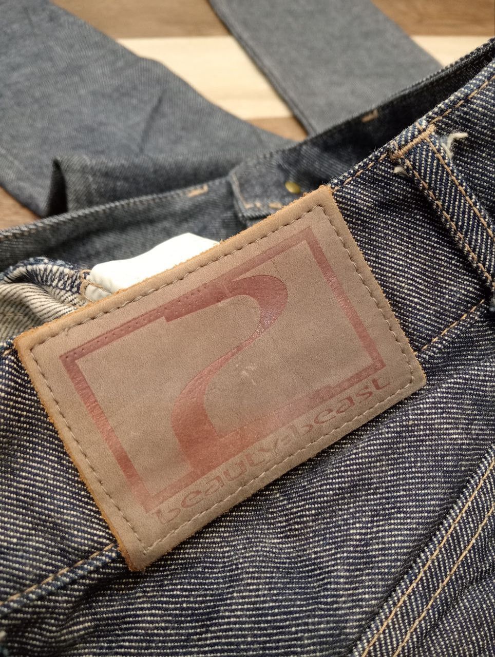 Beauty Beast RARE BEAUTY BEAST JAPAN BLUE DENIM FLARED JEANS Size US 30 / EU 46 - 9 Thumbnail
