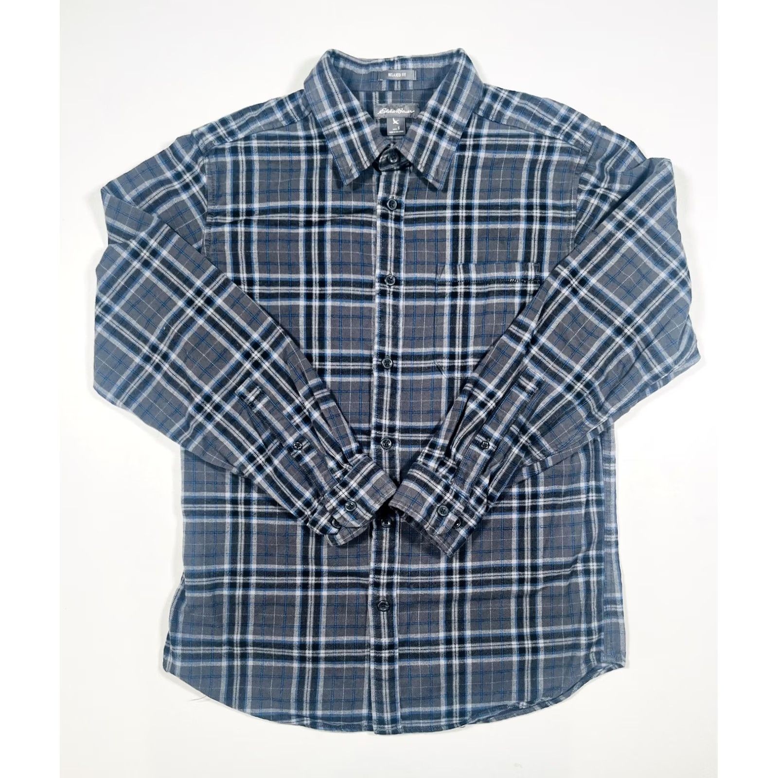 Eddie Bauer Eddie Bauer Shirt Mens Small Plaid Flannel Relaxed Fit Button Up Casual Size US S / EU 44-46 / 1 - 2 Thumbnail