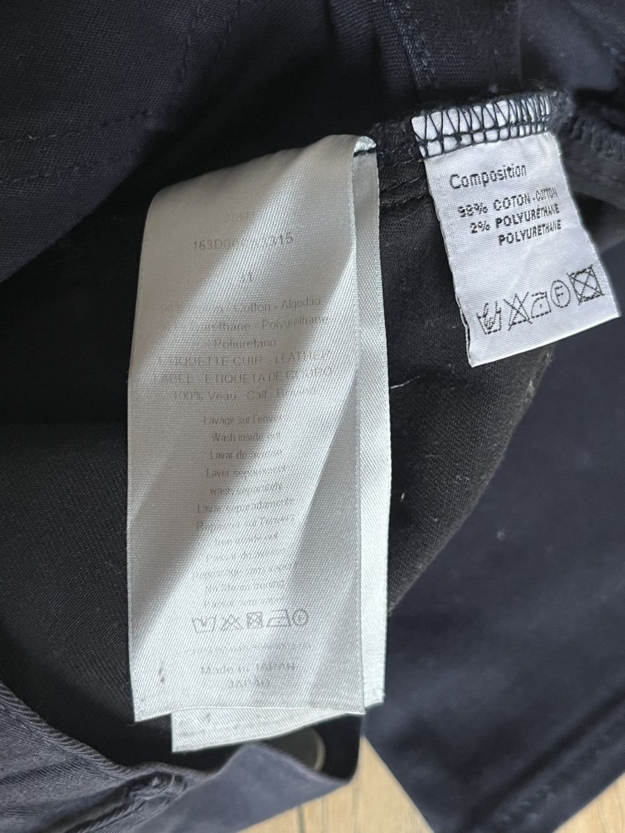 Christian Dior Monsieur × Dior Dior Homme Japan Dark Blue Twill Pants Size US 31 - 4 Thumbnail