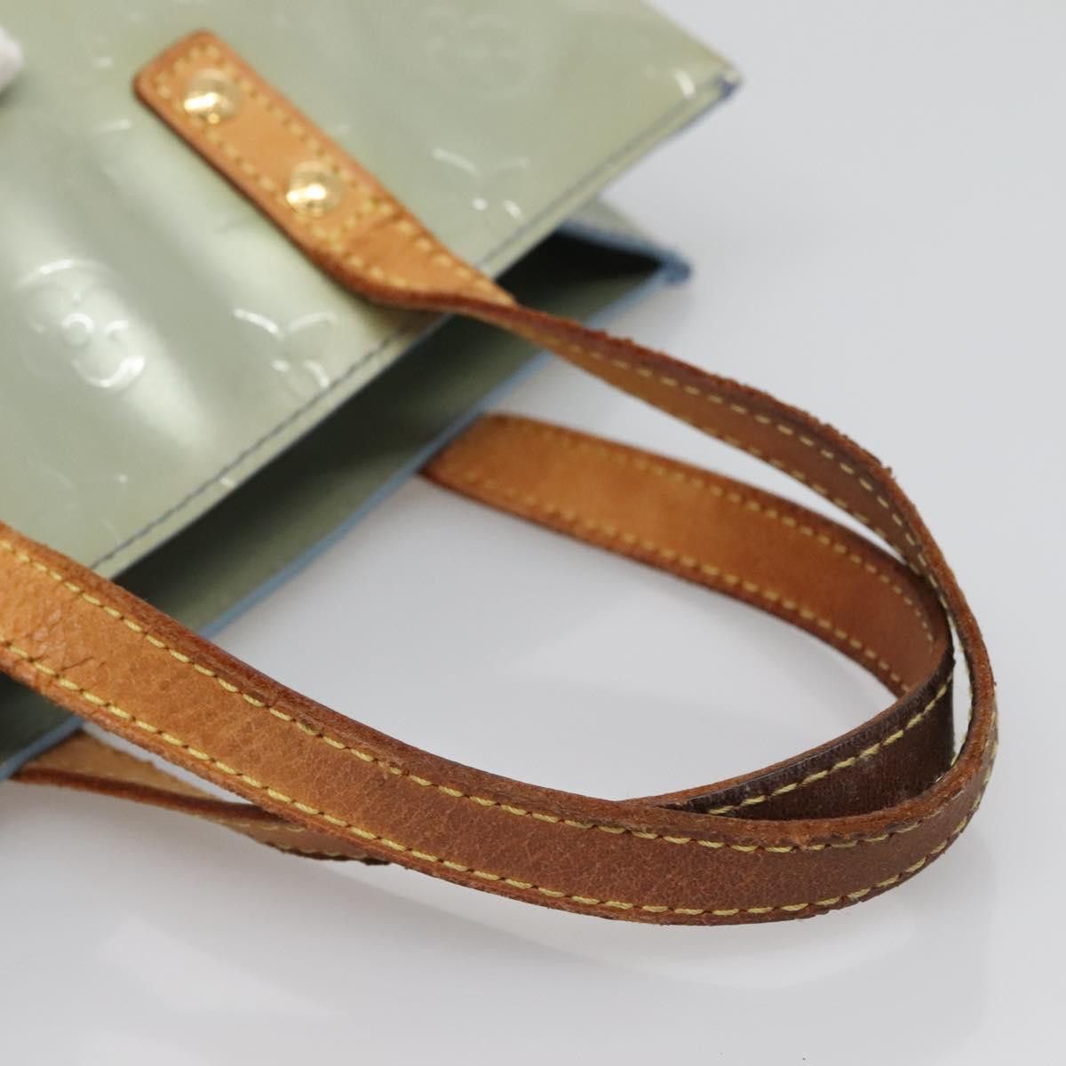 Louis Vuitton LOUIS VUITTON Monogram Vernis Reade PM Hand Bag Lavande Size ONE SIZE - 7 Thumbnail