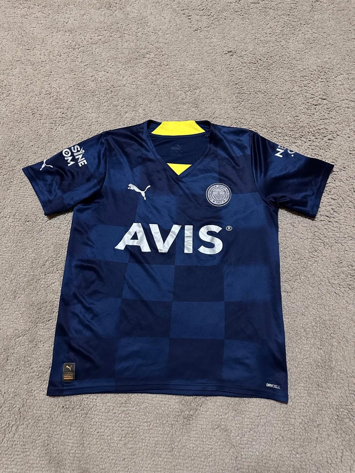 Puma FENERBAHCE TURKEY 2022/23 THIRD FOOTBALL SHIRT SOCCER JERSEY Size US S / EU 44-46 / 1 - 1 Thumbnail