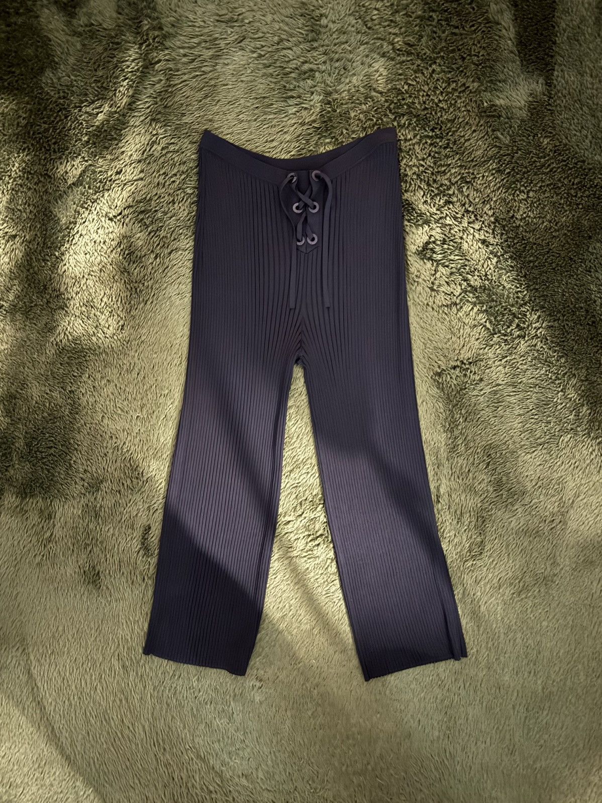 Dion Lee [AU L] Dion Lee Lace-Up Stretch Flare Pants Size US 28 / EU 44 - 1 Thumbnail