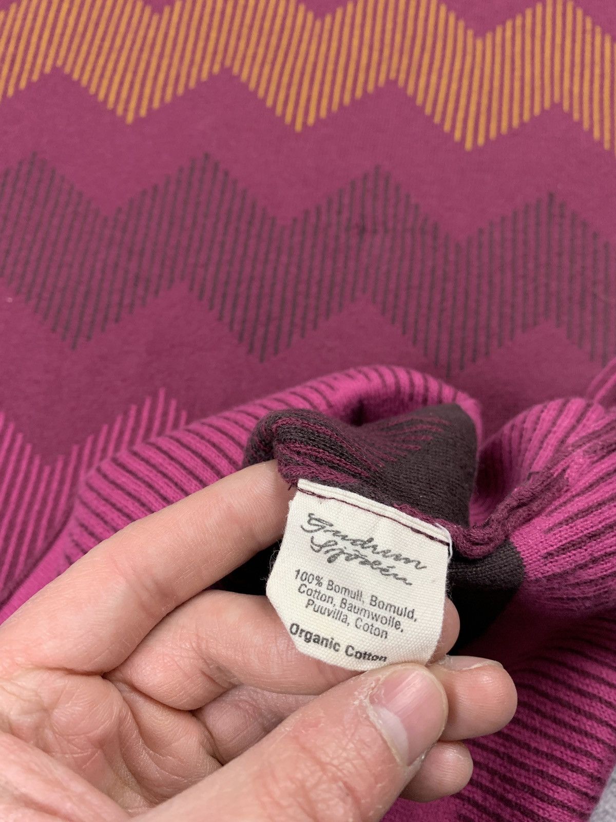 Gudrun Sjoden Gudrun Sjoden Sweatshirt Pullover Size M Geometric Pattern Size M / US 6-8 / IT 42-44 - 6 Thumbnail