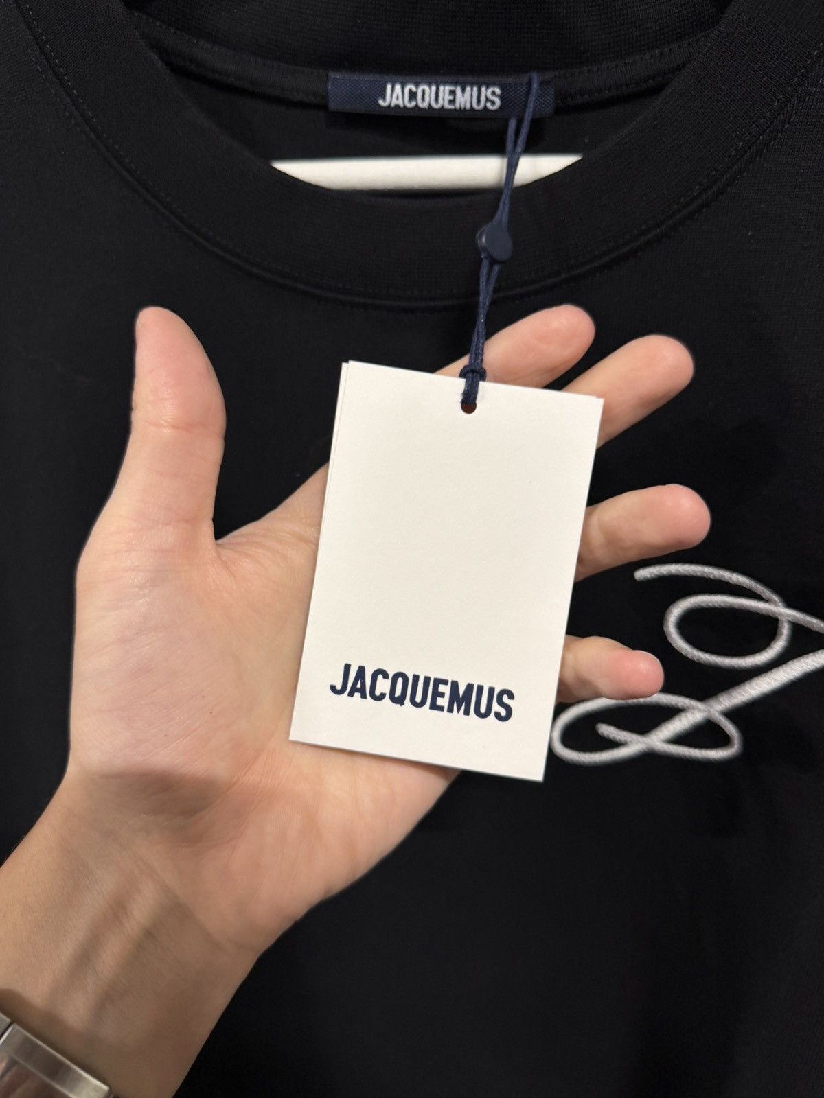 Jacquemus Jacquemus Logo Embroidery T-Shirt NEW Size US S / EU 44-46 / 1 - 4 Thumbnail