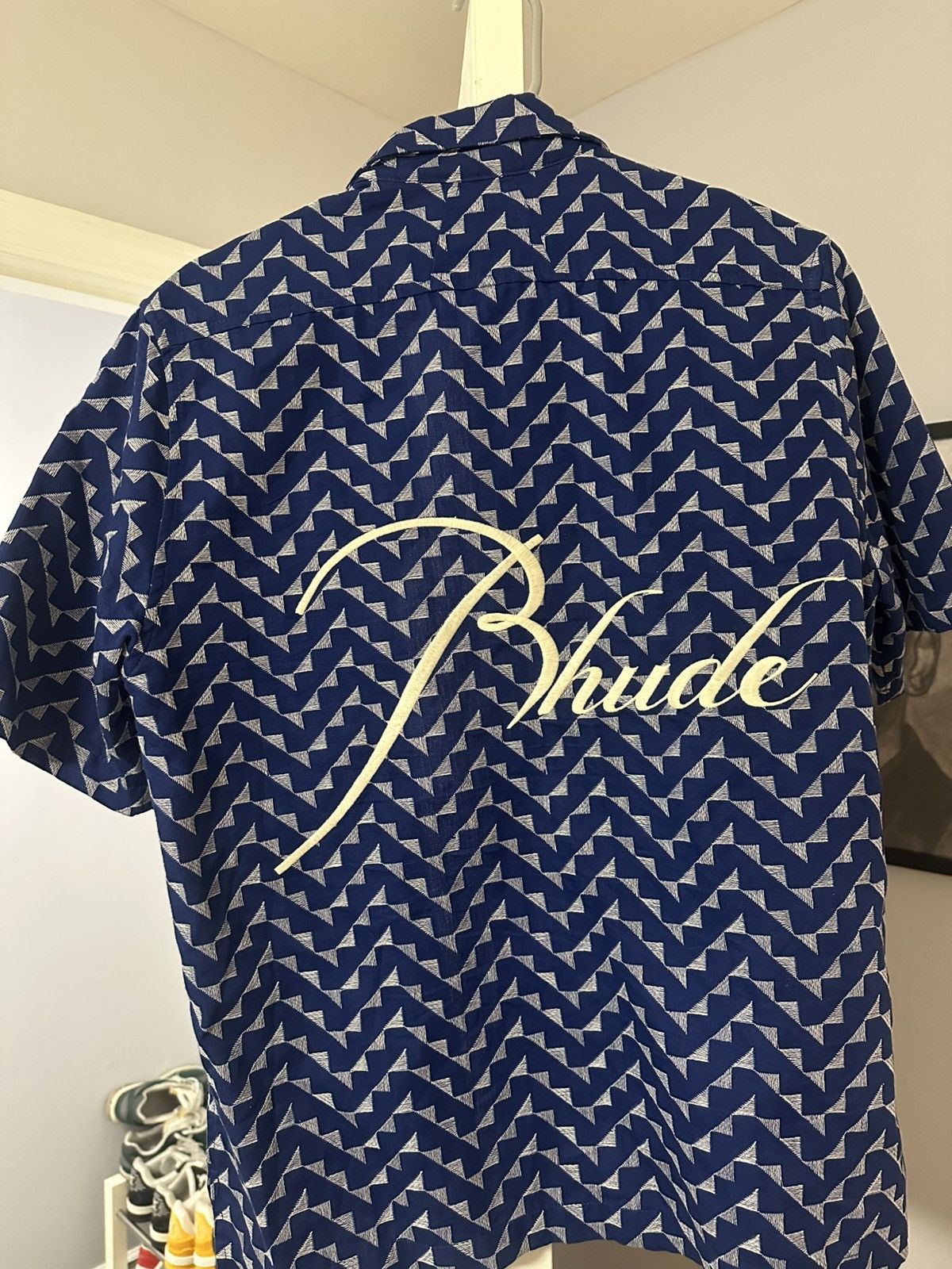 Rhude Rhude Embroidered Beachfront Button Up Shirt Size US M / EU 48-50 / 2 - 2 Thumbnail
