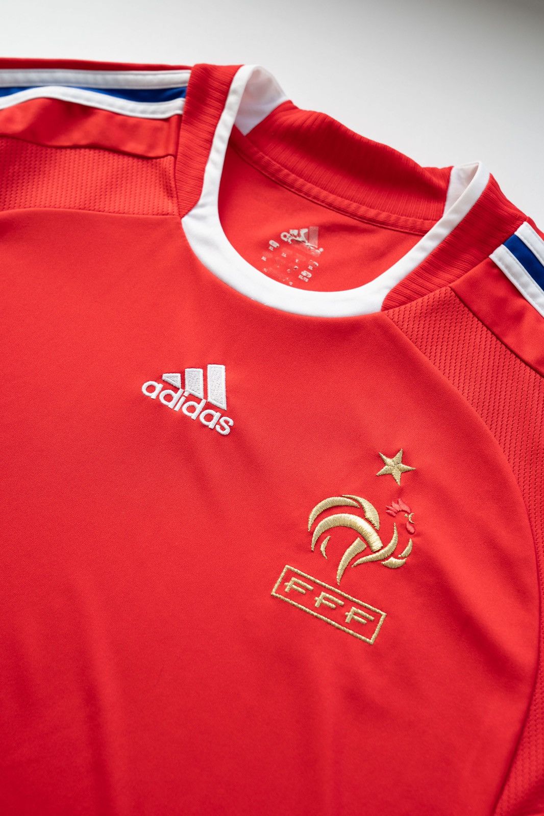 Adidas × Vintage Adidas France Soccer Jersey 2007 Size US XL / EU 56 / 4 - 5 Thumbnail