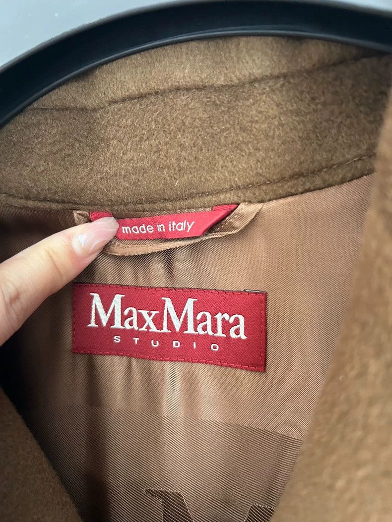 Max Mara Max Mara Studio wool coat jacket Size L / US 10 / IT 46 - 2 Thumbnail