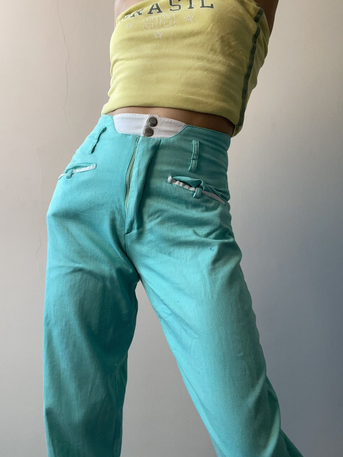 Vintage Vintage trousers Size 24" / US 00 / IT 34 - 2 Thumbnail