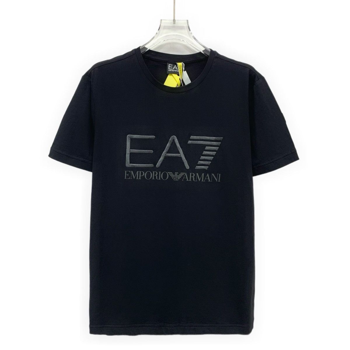 Armani Armani Logo Embroidered Cotton Short Sleeve T-Shirt K26WX Size US M / EU 48-50 / 2 - 1 Thumbnail