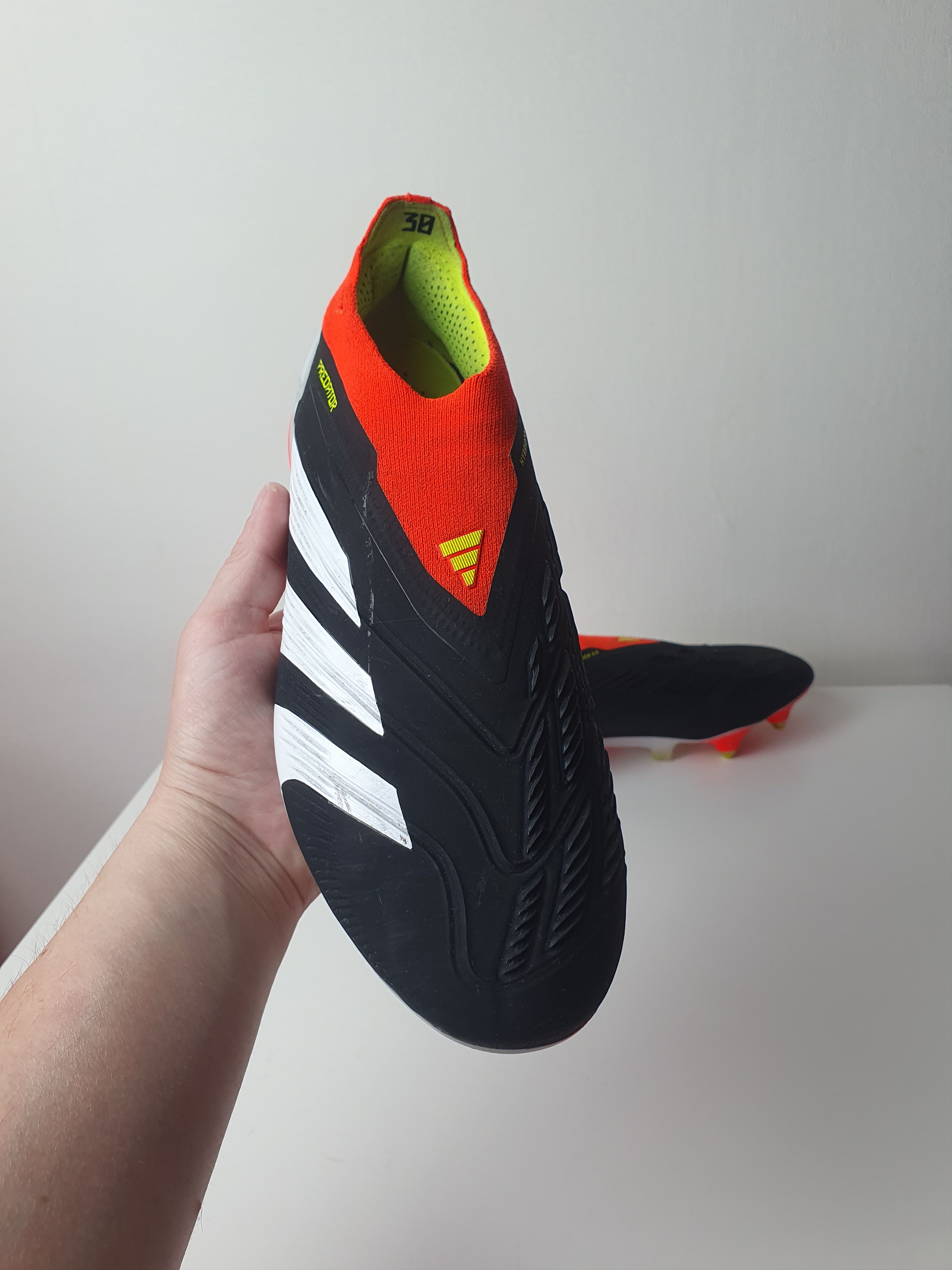 Adidas Caps Adidas Predator Elite LL Laceless FG Soccer Football Size US 10 / EU 43 - 4 Thumbnail