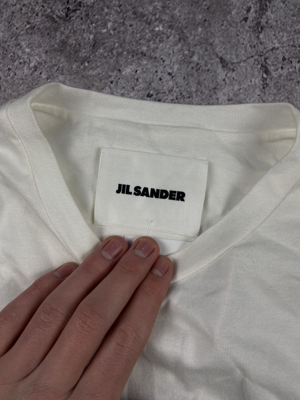 Jil Sander Jil Sander Fall/Winter 2023 graphic print long sleeve Size US L / EU 52-54 / 3 - 6 Thumbnail
