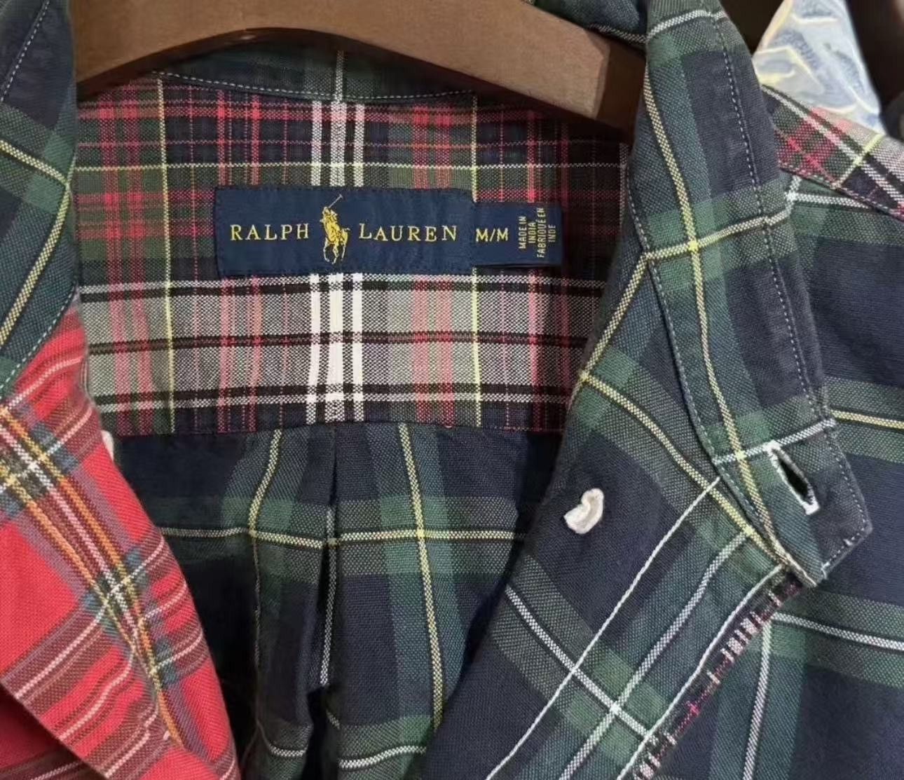 Ralph Lauren Vintage Ralph Lauren shirt, made of patchwork fabric. Size M / US 6-8 / IT 42-44 - 4 Thumbnail