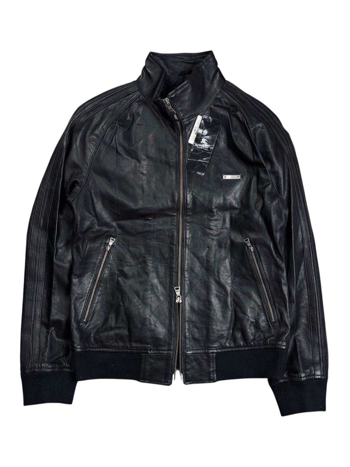 Burberry Archive Burberry Black Label - Rockstar Leather Jacket Size US M / EU 48-50 / 2 - 3 Thumbnail