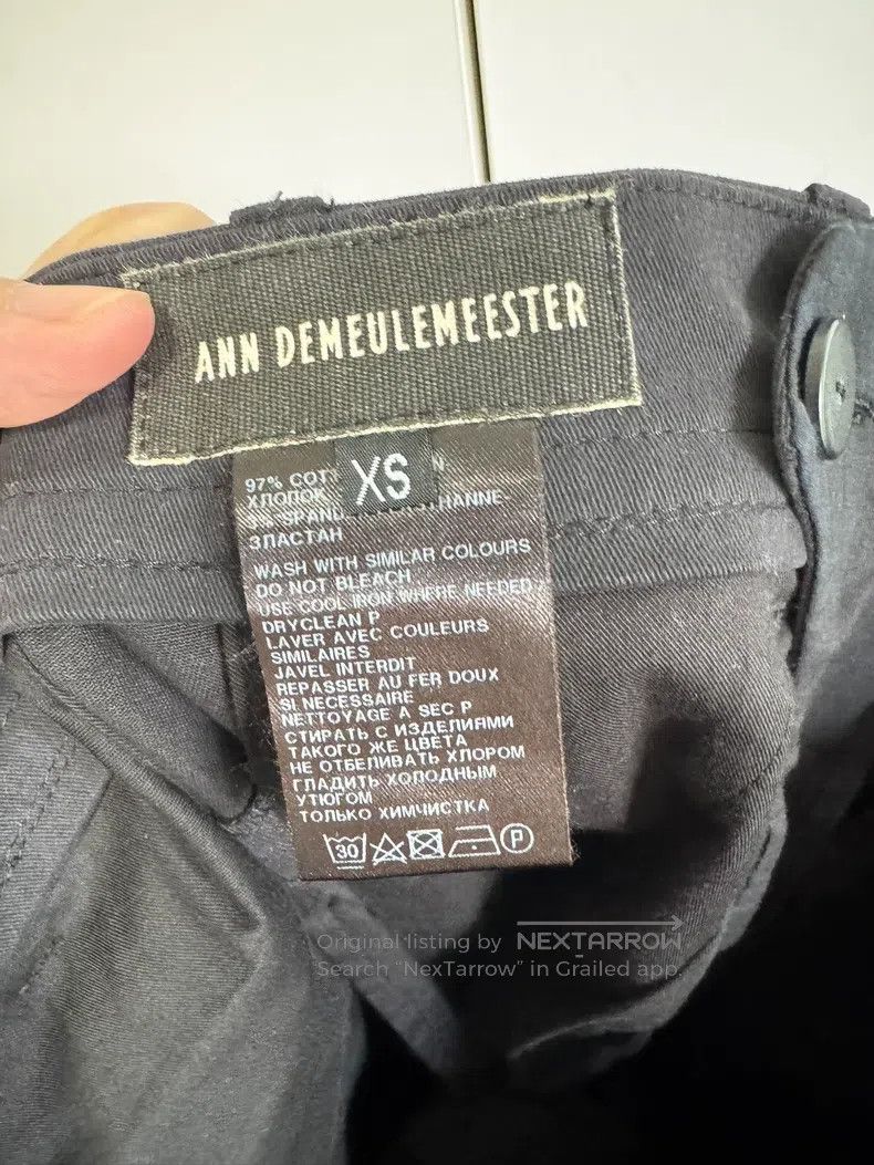 Ann Demeulemeester Ann Demeulemeester Size xs black pants Size US 26 / EU 42 - 5 Thumbnail