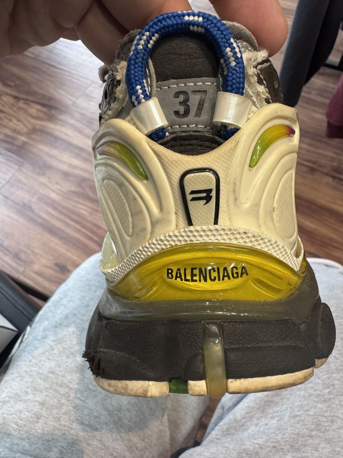 Balenciaga Balenciaga Runner Multicolor Size US 5 / EU 37 - 7 Thumbnail