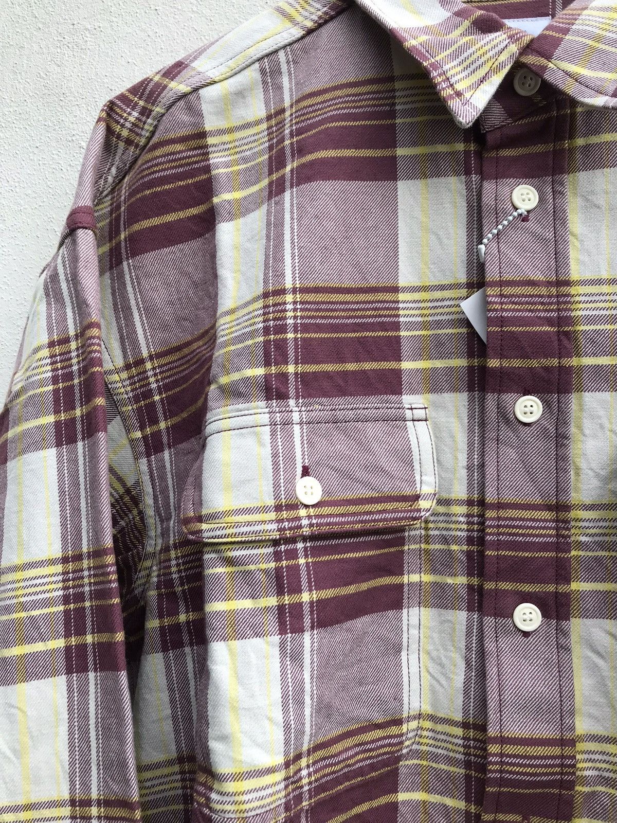 Visvim visvim Lumber Check L/S Shirt Red Size 3 Archive Gorpcore Size US L / EU 52-54 / 3 - 4 Thumbnail