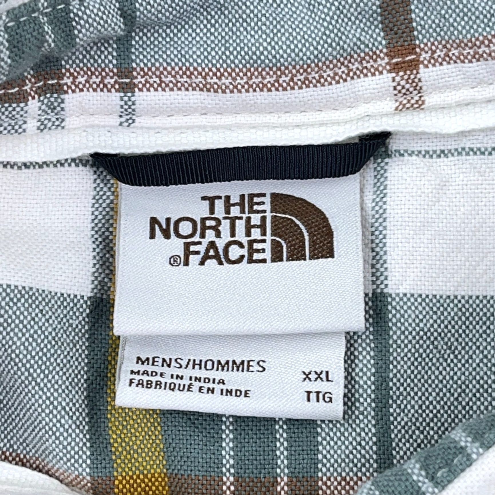 The North Face North Face Shirt Men 2XL Yellow Plaid Button Up Oxford Cloth Hiking Size US XXL / EU 58 / 5 - 4 Thumbnail
