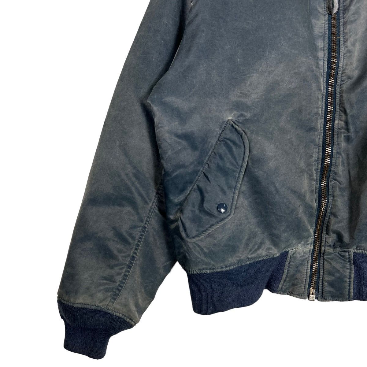 Japanese Brand 🔥 VINTAGE RIOT RIOT MA-1 BOMBER JACKET Size US L / EU 52-54 / 3 - 4 Thumbnail