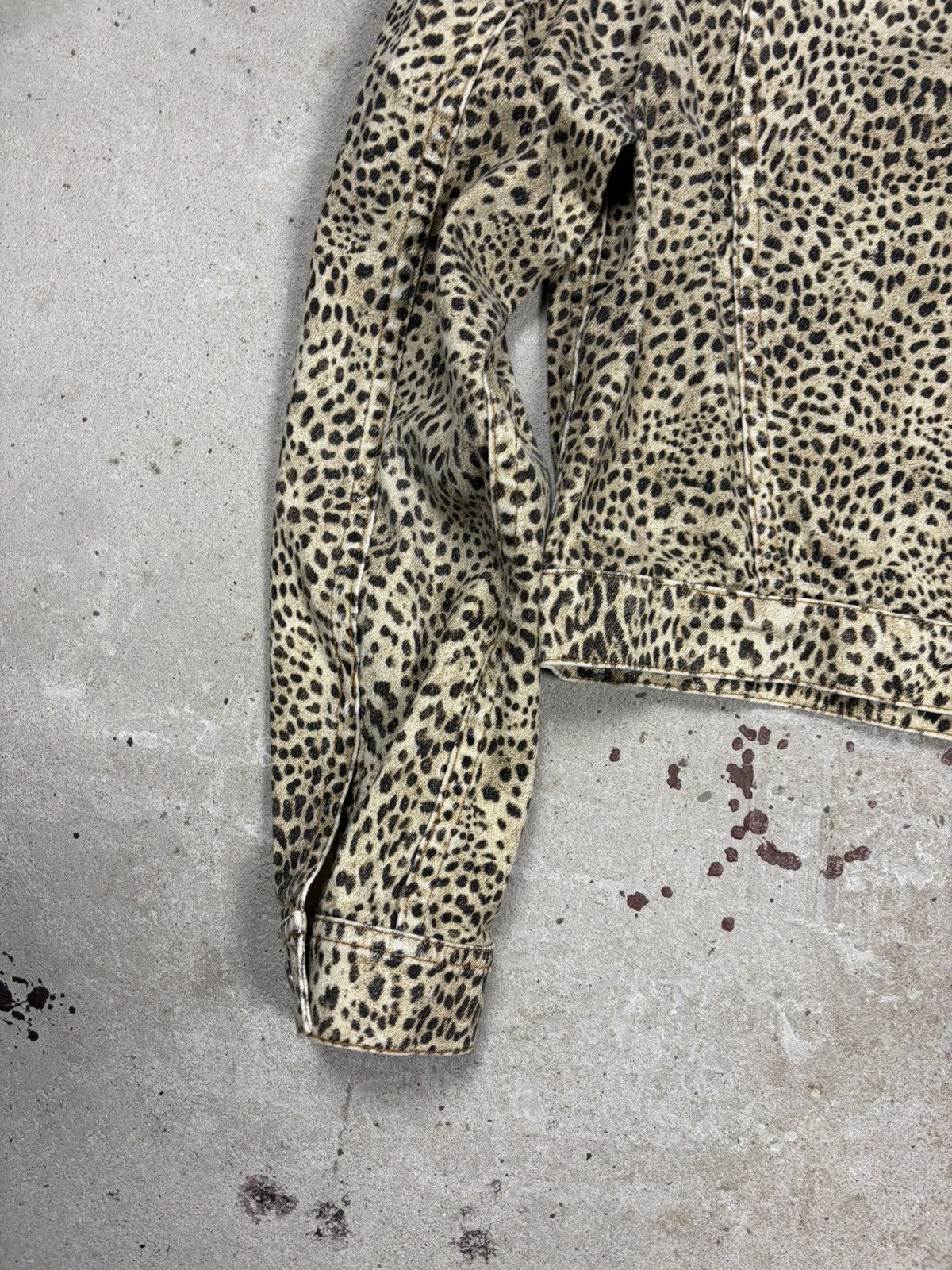 Roberto Cavalli Vintage 1990s Roberto Cavalli Leopard Animal Print Jacket Size S / US 4 / IT 40 - 12 Thumbnail