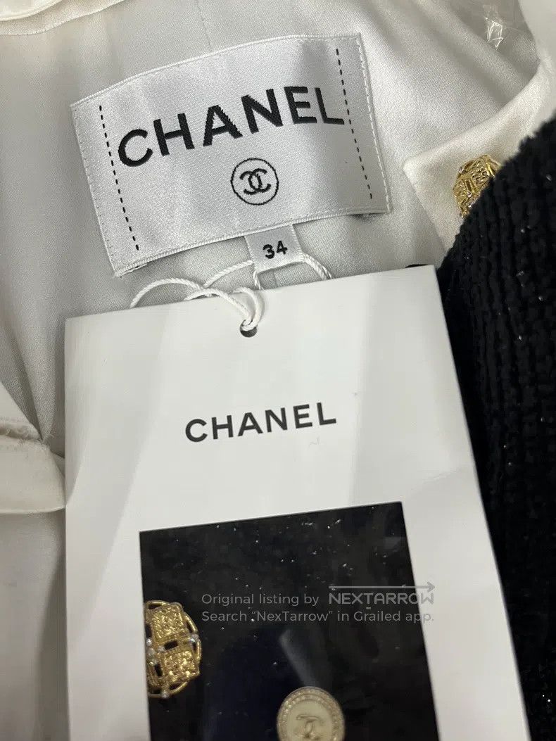Chanel Chanel Kangpeng Street Series Black Velvet Ostrich Fur Tas Size XXS / US 00 / IT 34 - 5 Thumbnail