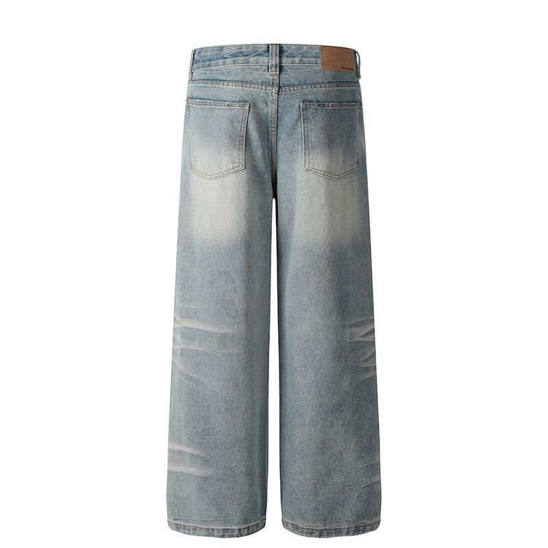 Jean American retro straight leg wide-leg jeans for men Size US 32 / EU 48 - 2 Thumbnail
