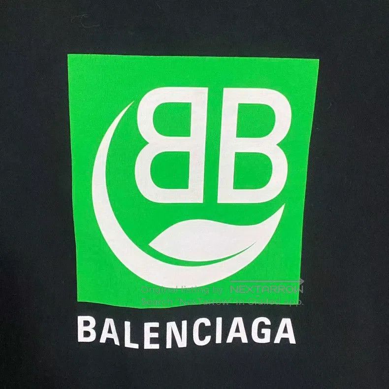 Balenciaga Balenciaga Eco Print Logo Short Sleeve Size US S / EU 44-46 / 1 - 6 Thumbnail