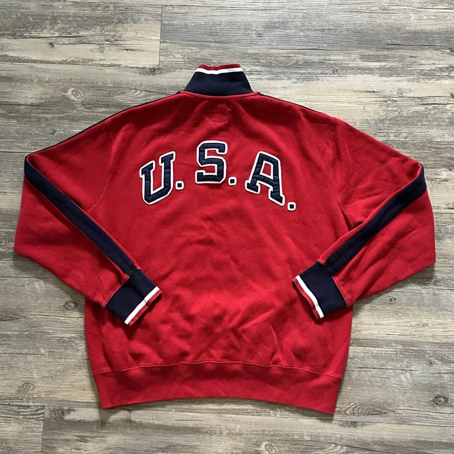 Polo Ralph Lauren Vintage Polo Ralph Lauren Team USA Winter Olympics Sweater Size US L / EU 52-54 / 3 - 5 Thumbnail