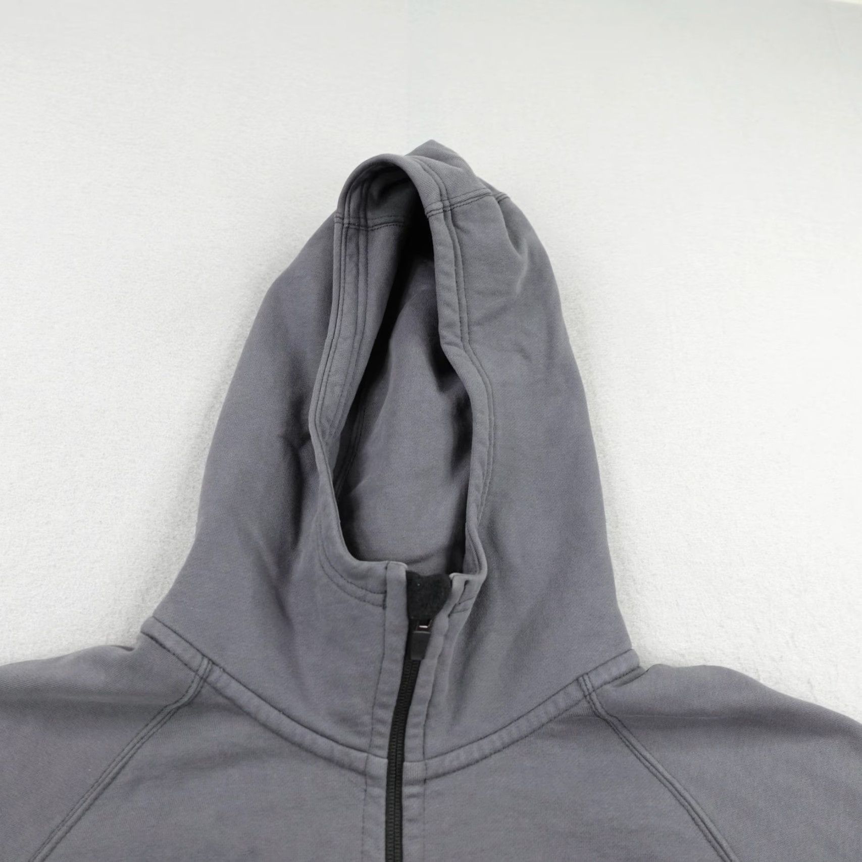 Vintage VINTAGE American Giant Hoodie Mens Medium Gray Full Zip Heavyweight Made in USA Outdoor Fleece Size US M / EU 48-50 / 2 - 2 Thumbnail