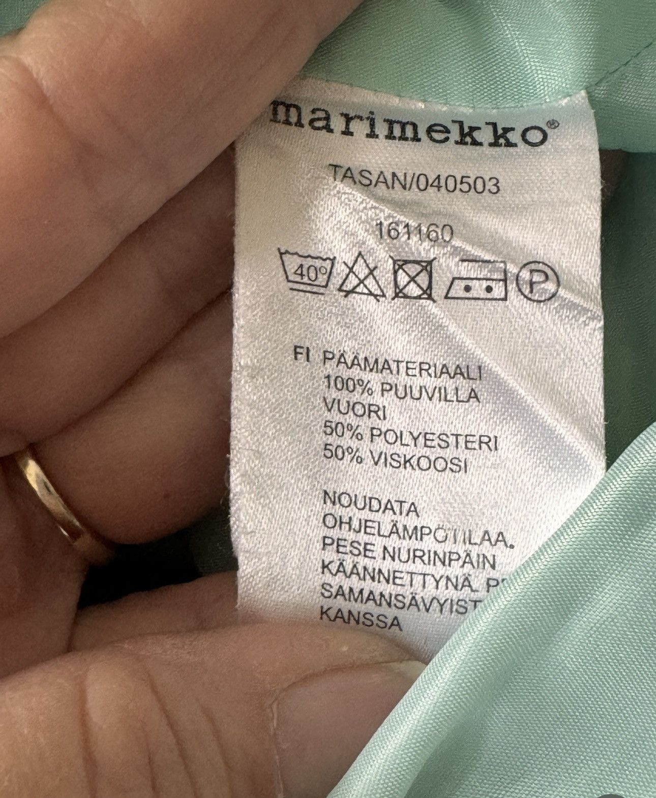 Marimekko Marimekko TASAR Colorful Checker Mini Dress Geometric 34/XS Size XS / US 0-2 / IT 36-38 - 6 Thumbnail