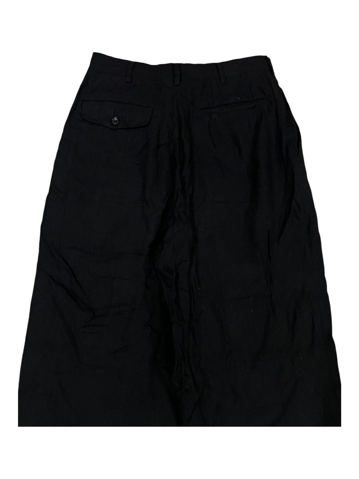 Comme des Garcons 2000s Comme des Garçons Homme Linen Gabardine 🎈Trouser Pants Size US 28 / EU 44 - 5 Thumbnail