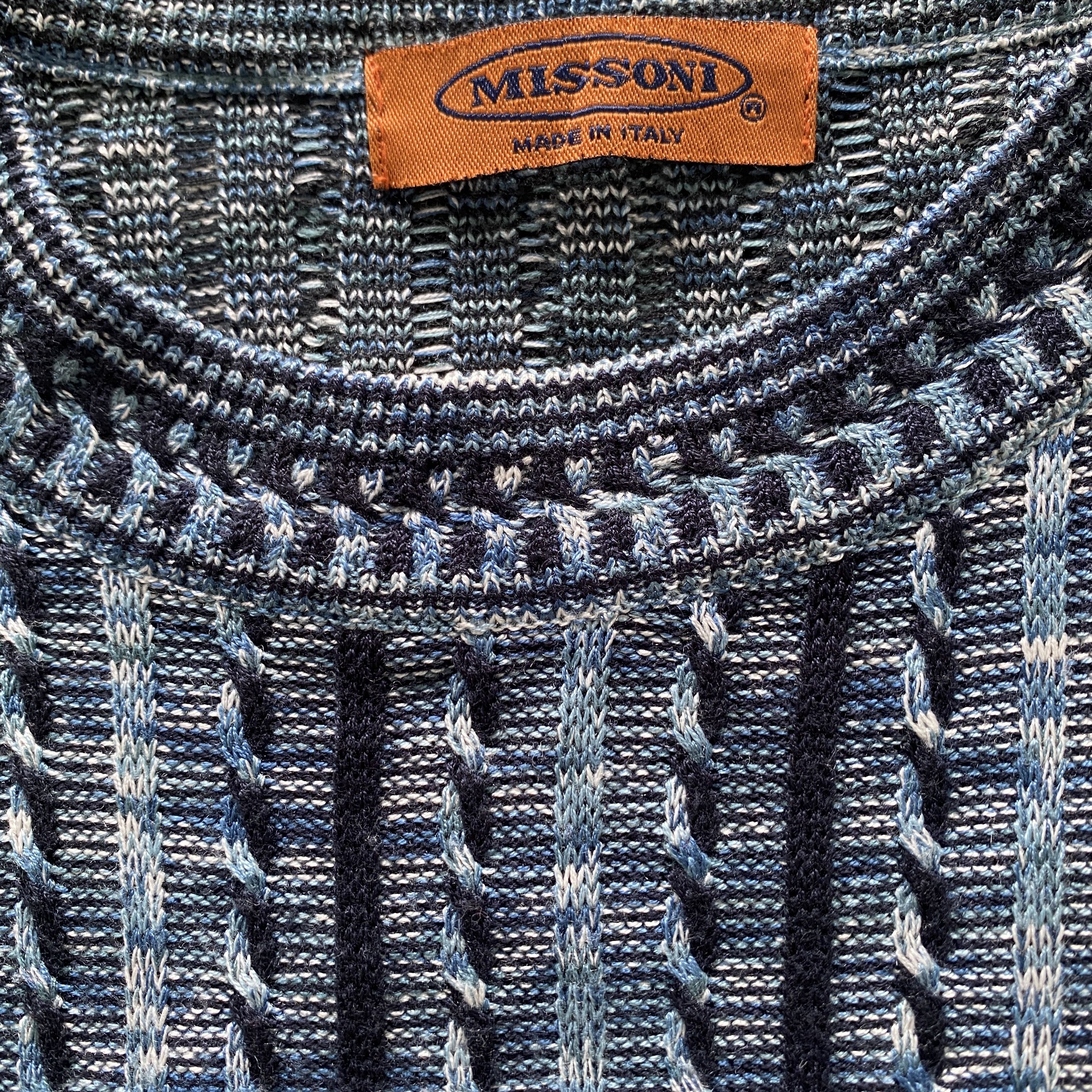 Missoni Vintage Missoni Cable Knit Knitted Pullover Sweater Size US M / EU 48-50 / 2 - 4 Thumbnail