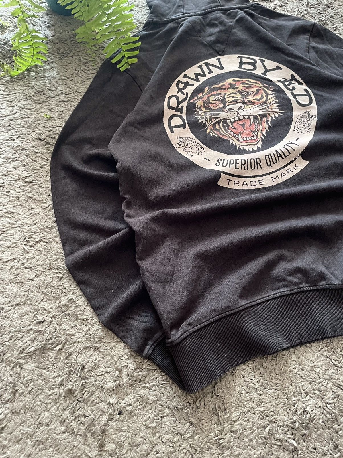 Ed Hardy × Vintage Ed Hardy Hoodie Streetwear Vintage Y2k Big Logo Rare Size US M / EU 48-50 / 2 - 6 Thumbnail