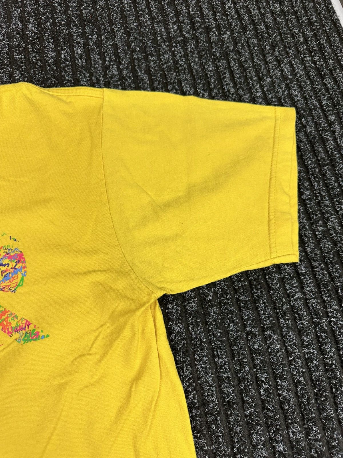 Nike Vintage Y2K Nike AIR 3D logo Streetwear Yellow Tee T shirt Size US M / EU 48-50 / 2 - 8 Thumbnail