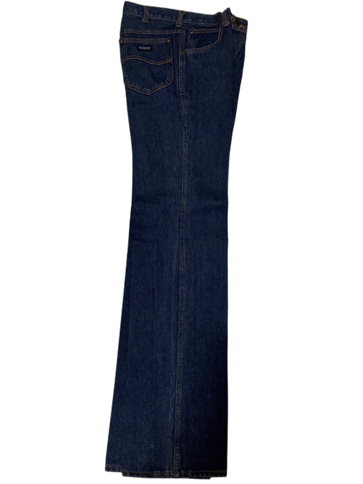 Givenchy Vintage Givenchy Flare Denim Jeans - Size 29 - Rare Size 29" - 2 Thumbnail