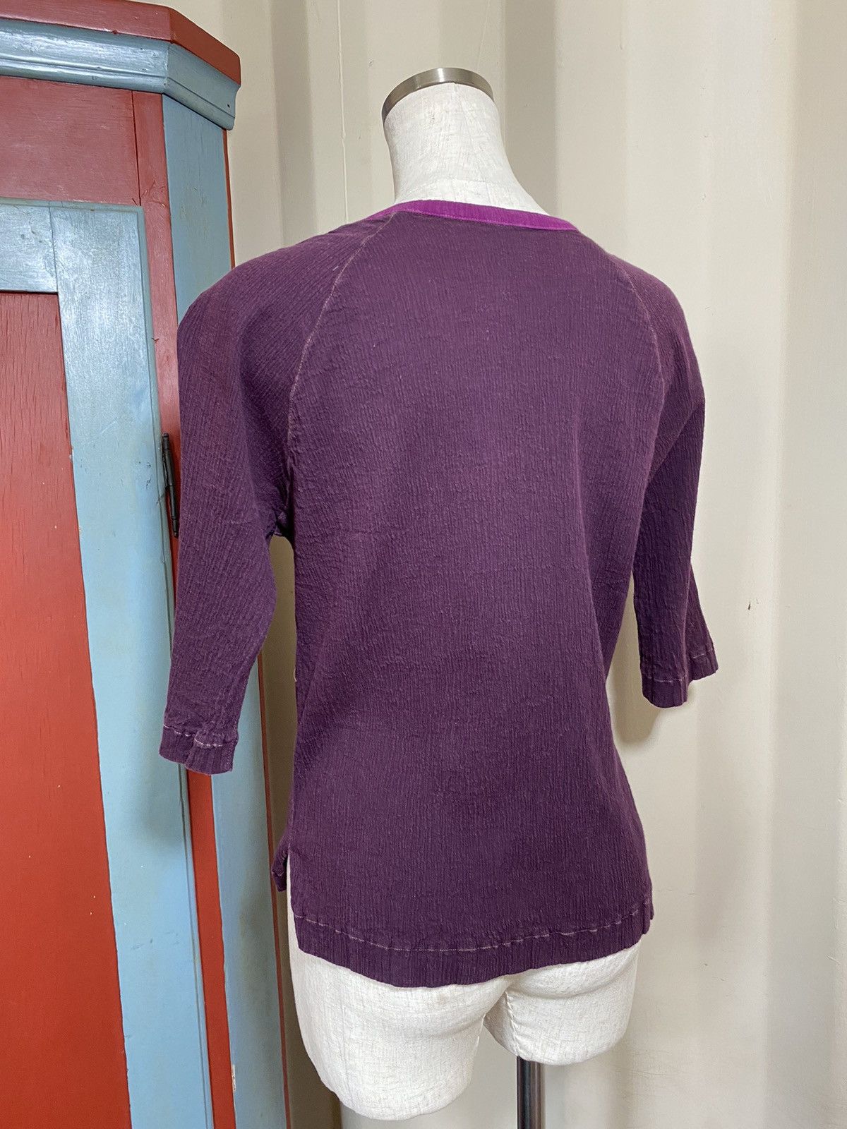 Tsumori Chisato TSUMORI CHISATO purple pleated top Size M / US 6-8 / IT 42-44 - 2 Thumbnail