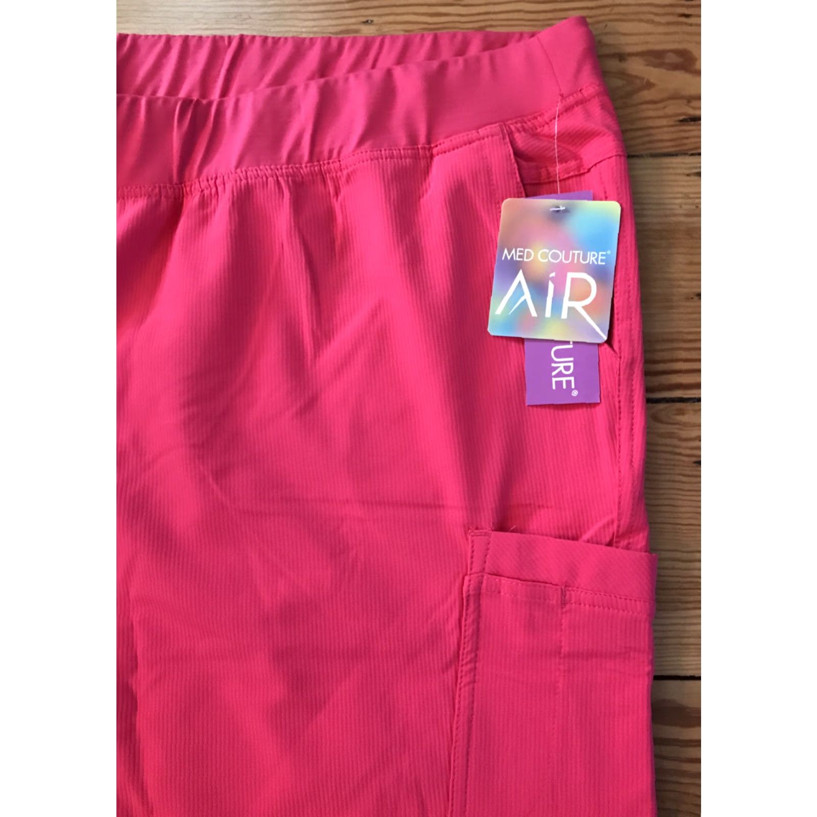 Vintage Med Couture Pant Scrubs Pink Womens 3XL Size 40" / US 18 - 3 Thumbnail