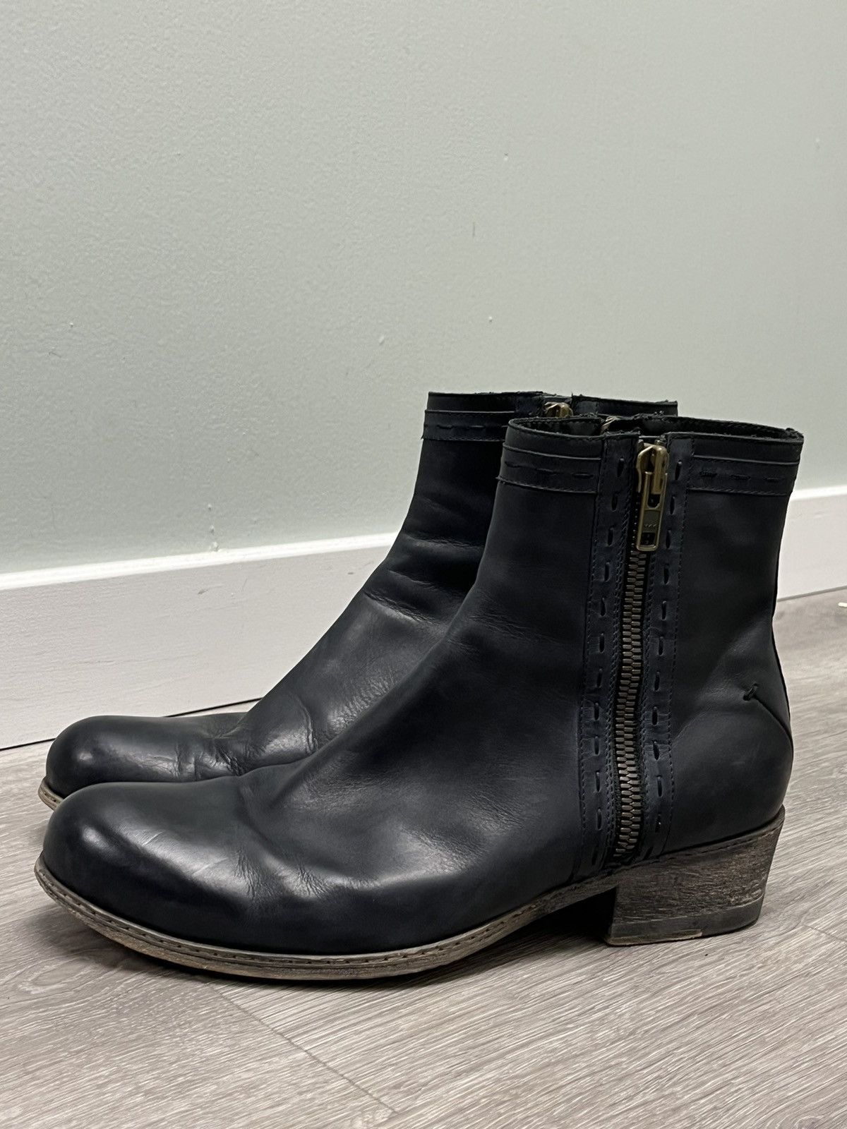 Costume National Double Zip Boot. Size US 8.5 / EU 41-42 - 1 Thumbnail