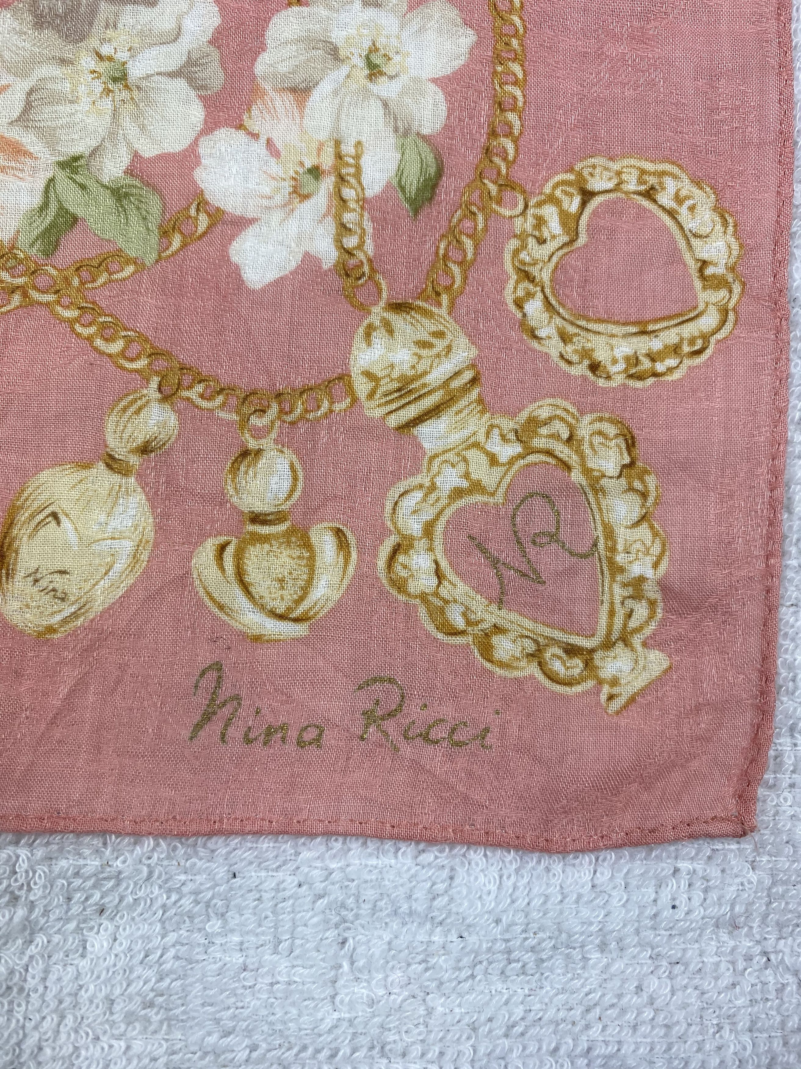 Nina Ricci Nina Ricci Handkerchief / Bandana / Neckerchief Size ONE SIZE - 5 Thumbnail